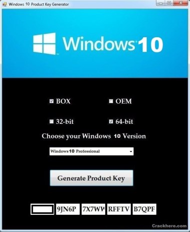 Windows 10 pro key generator